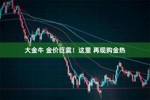 大金牛 金价巨震！这里 再现购金热